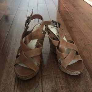 Jessica Simpson wedge sandals